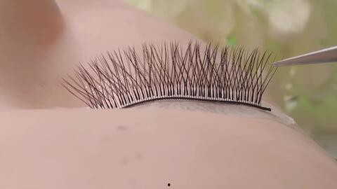 嫁接睫毛视频.