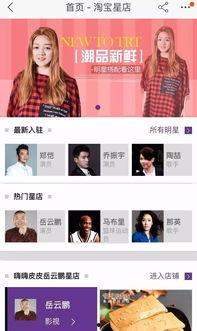 明星开淘宝店